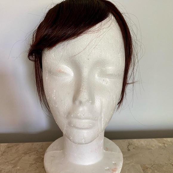 Brown Synthetic Braided Hair Band Wig Topper - Picture 2 of 5